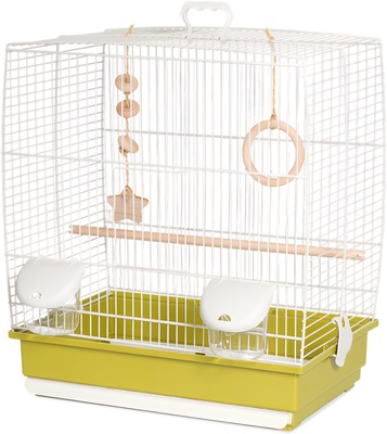 Jaula Pajaro 641 Eco Crema-Oli